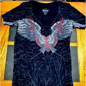 Sinful Femme Fatal shirt - Size L